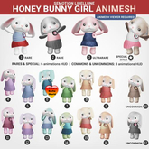 SEmotion Libellune Honey Bunny Girl Animesh #10 UNCOMMON
