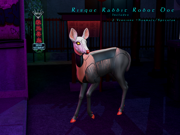 [Risque Rabbit] - Twi DoeBot Terra Cotta