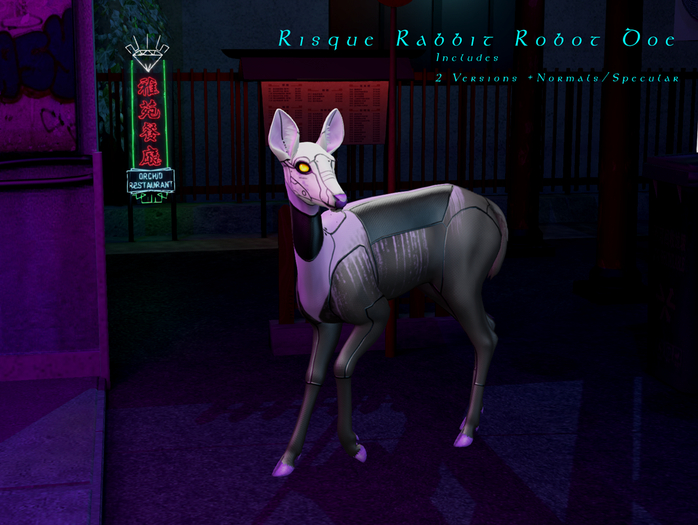 [Risque Rabbit] Unpacker - Twi DoeBot Lavender