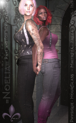 !OA-MEO!=Noelia= Pant - Solide [HUD] WearMe