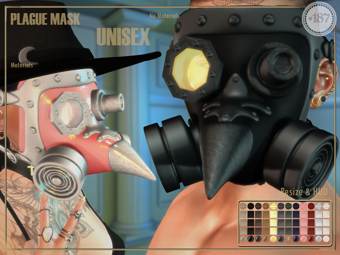 #187# Plague Mask