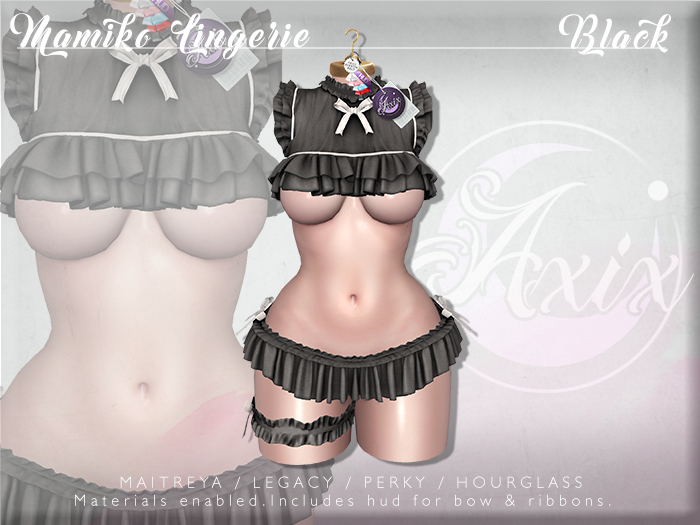 ::Axix:: Mamiko Lingerie [Black]