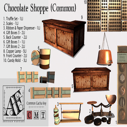 *AF* Chocolate Shoppe Scales