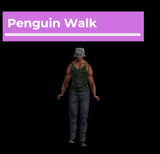 [Pose Ball] Penguin Walk
