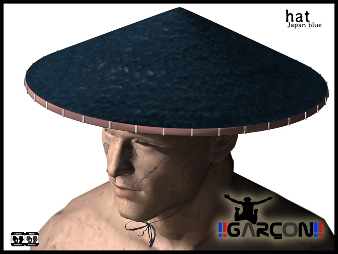 !! GARCON !! Japan blue hat