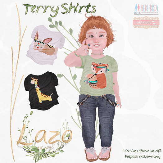 ~Lazo - Terry Shirt - FATPACK