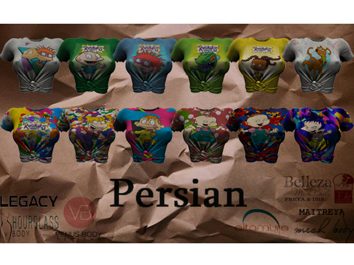 Persian. RugRats Knotted Tee w/ Hud