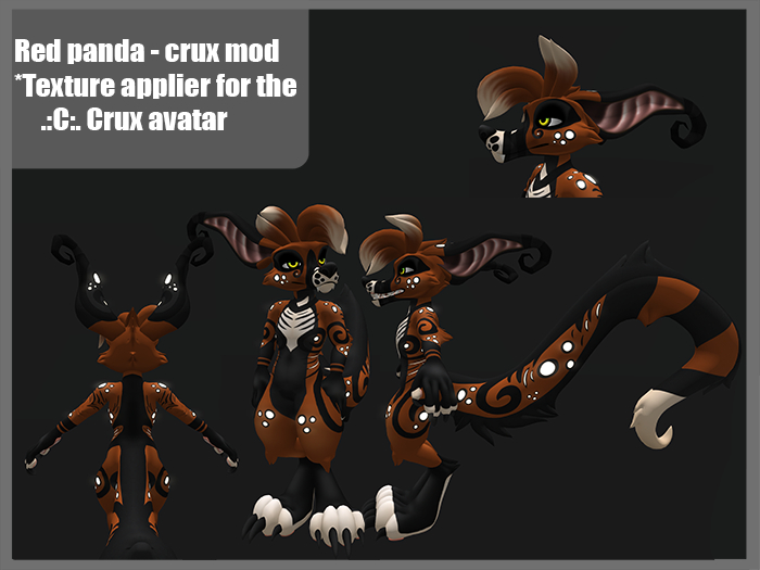 +RRD+ Red panda crux mod [Unpacker Hud]