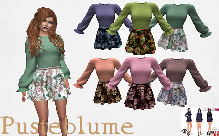 [Pusteblume]Texture for MI963811 Linda Belted Dress Set 3