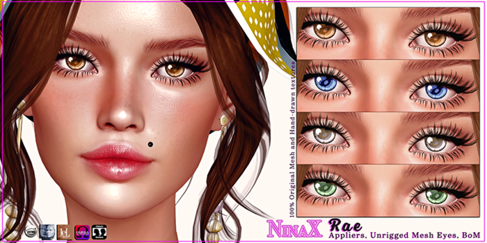 NinaX: Rae Eyes - FATPACK -