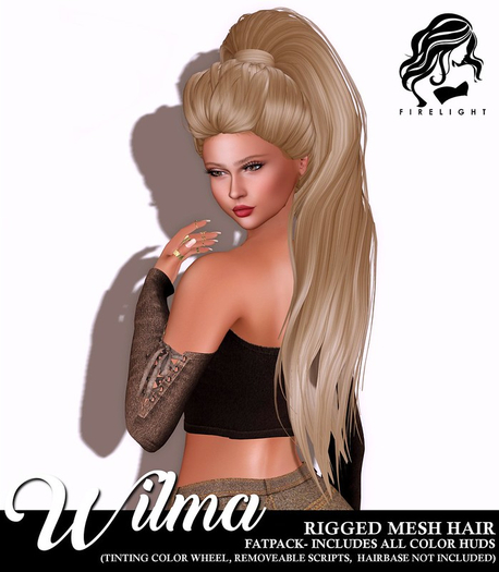 !!Firelight!! Wilma Gen3 Hair - Fatpack - wear