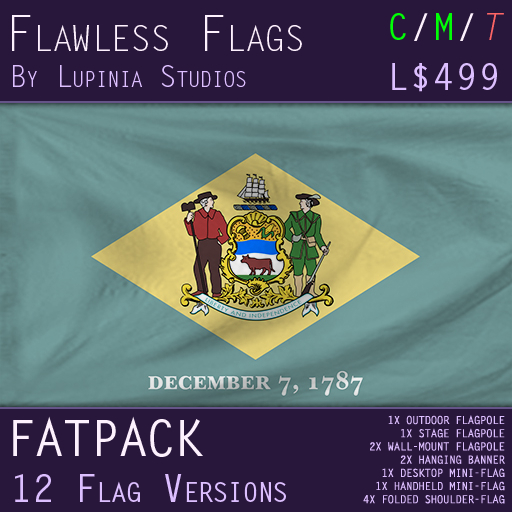 Delaware Flag (Full Kit, Boxed) - Flawless Flags