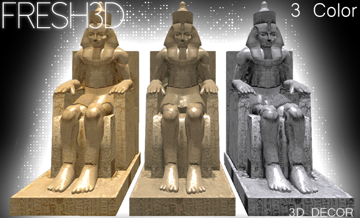 Fresh3D Egyptian Ramses II