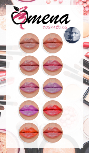 [OC] Omena Cosmetics Nora HD Lips - Genus