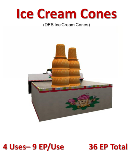 DFS Ice Cream Cones (Texture)