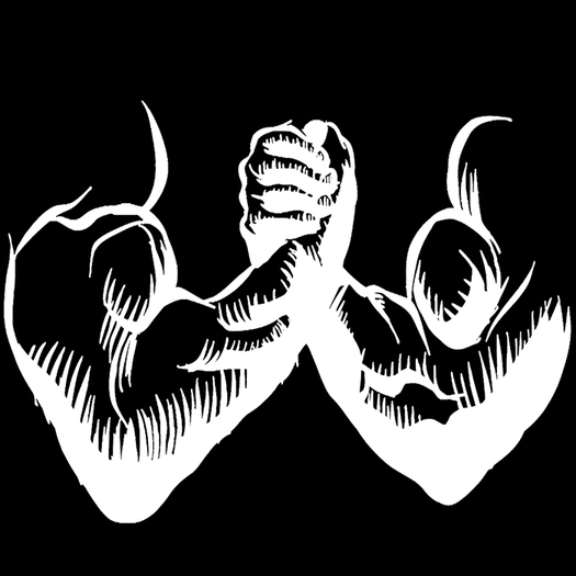 Gym decal - Muscle arms
