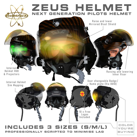 ~EXi~ Helmet Zeus [Grey]