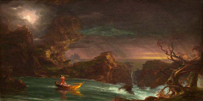 Voyage of Life: Manhood by Thomas Cole
