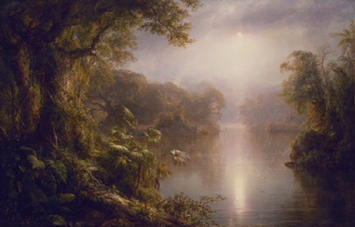 El Rio de Luz by Frederic Edwin Church