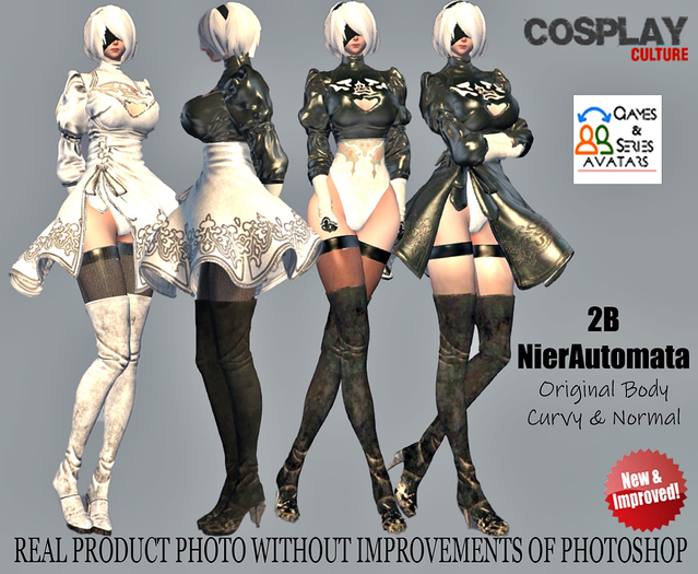 2b's Costume + Original Body - BOX