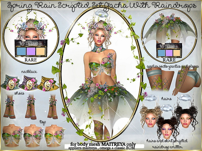 irrISIStible : TOP + FLOWERS PURPLE maitreya