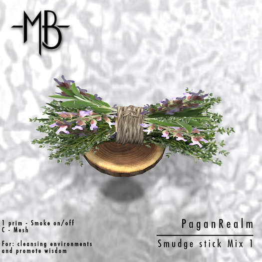 -MB- BOX PAGANREALM - Ritual Smudge stick - mix 1
