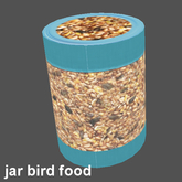 jar bird food