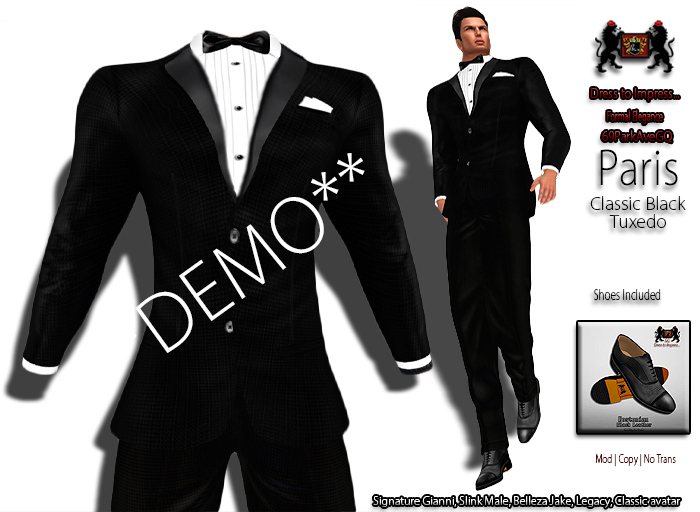 69ParkAveGQ Paris - DEMO Tuxedo