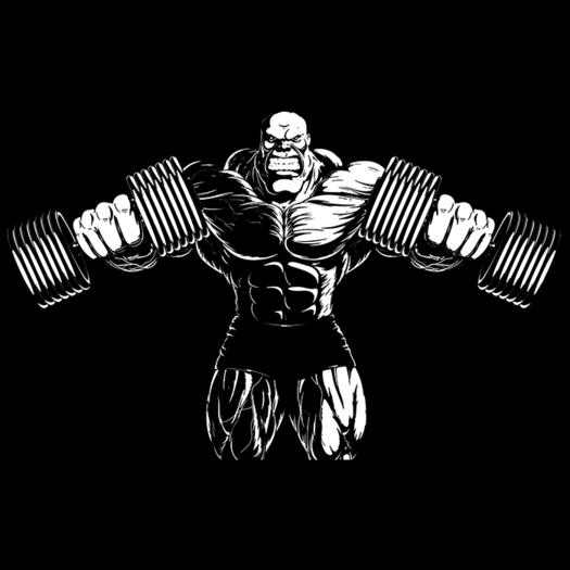 Gym decal - Muscle freak