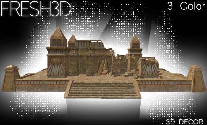 Fresh3D Ancient Temple Broken