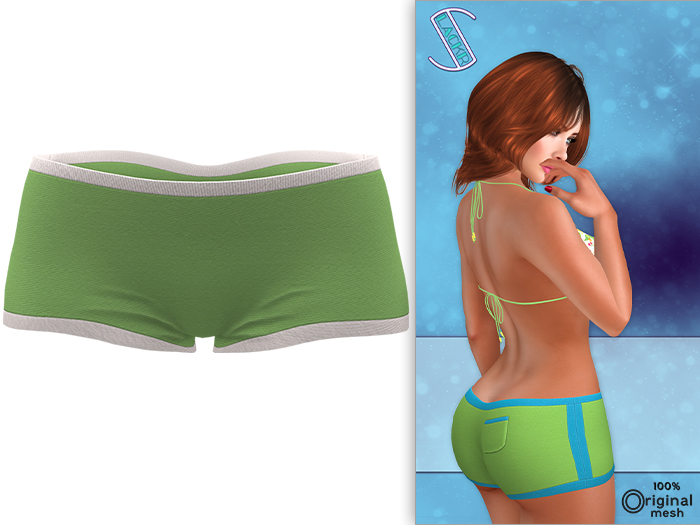 -Slackr :: Sarah Shorts {Mint}