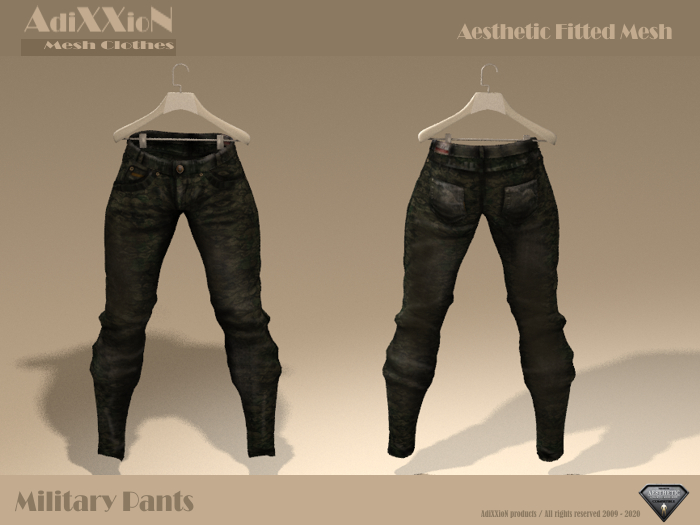 Aesthetic .: AdiXXioN :. Military Tropa Pants DEMO