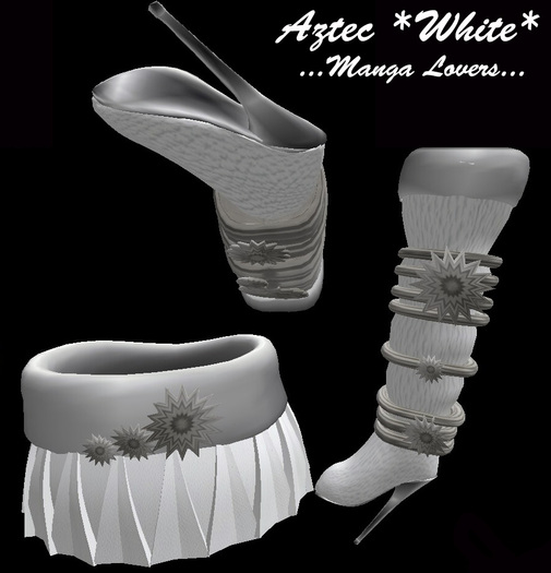 Hb-Aztec White Manga Style