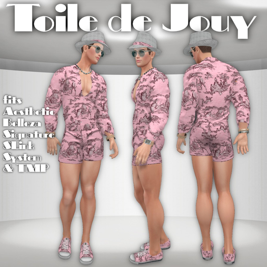 RRW ~ Romper Toile de Jouy (Add to Unpack)