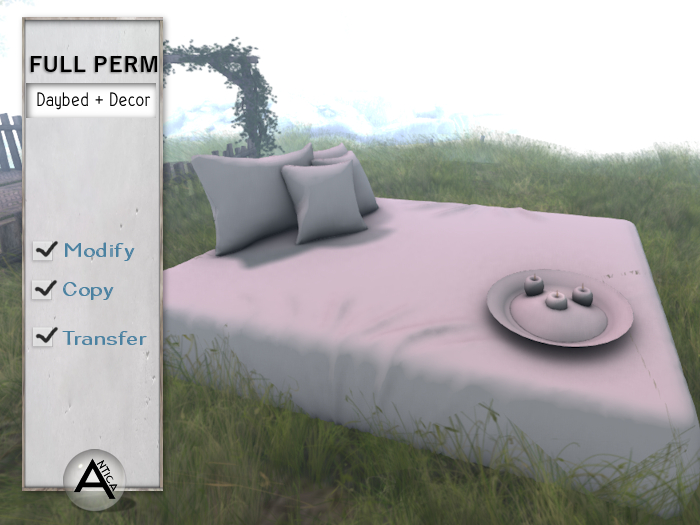 Antica Daybed + Decor FP