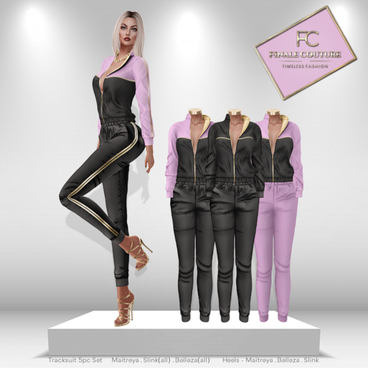Finale Couture Tracksuit - Lilac(Boxed)