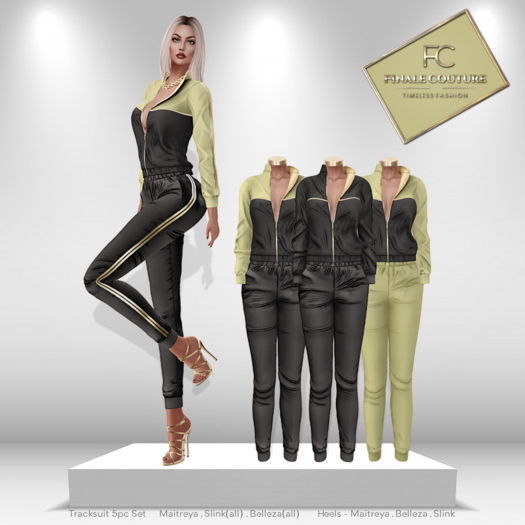 Finale Couture Tracksuit - Kiwi(Boxed)
