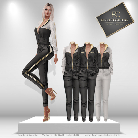 Finale Couture Tracksuit - Grey(Boxed)