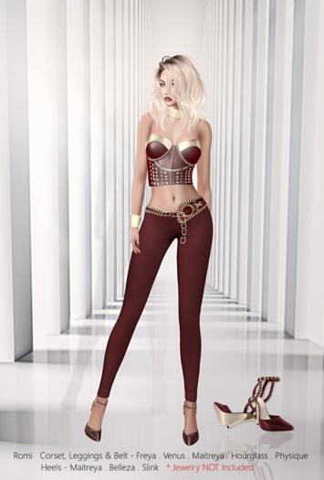 Finale Couture Romi - Claret(Boxed)