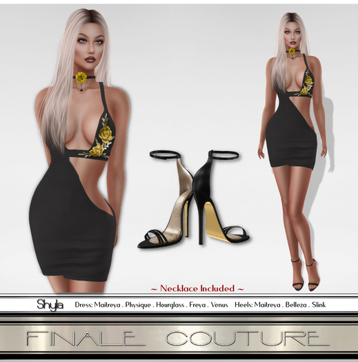 Finale Couture Shyla - Yellow Rose(Boxed)