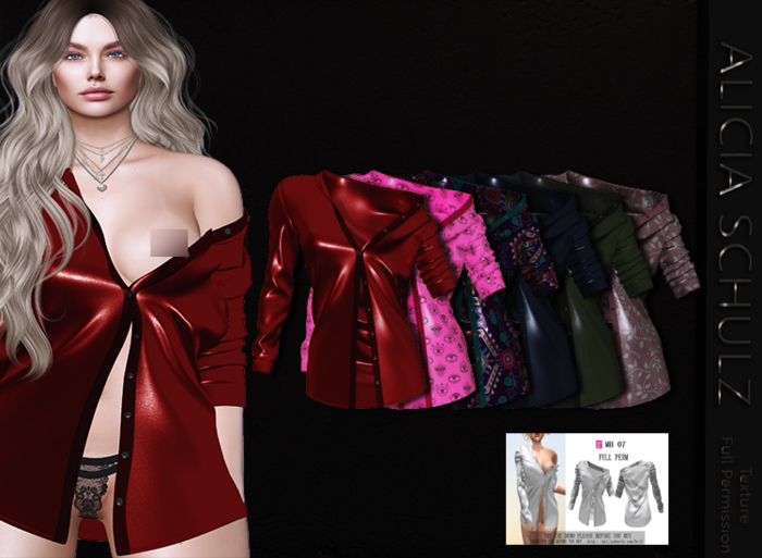 [Alicia Schulz] Texture for [MH]Full Perm 07 SET 2