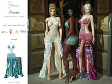 S&P Roxanne aqua (wear to unpack)