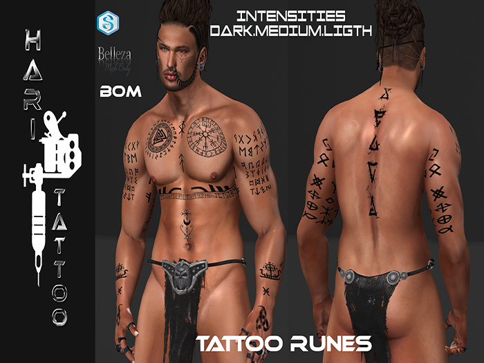 HARI TATTOO RUNES 