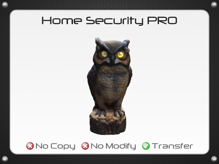 -W- Home Security PRO [Owl]