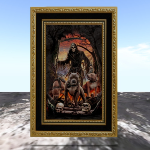 Death Messenger Animated Paint