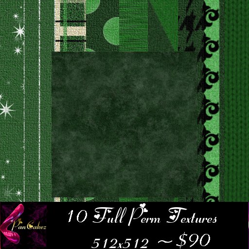 *PCz* Fabric Textures- Hunter Green