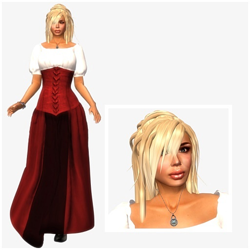 VC - Morrigane - red Medieval - Fullavatar - VC-jewelery