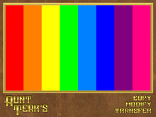 AT Rainbow stripe