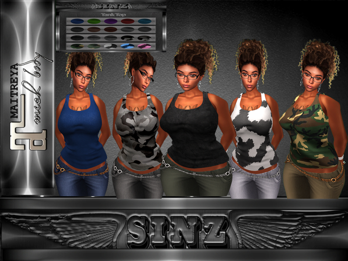 ~SINZ~Tank Top Pack-Maitreya