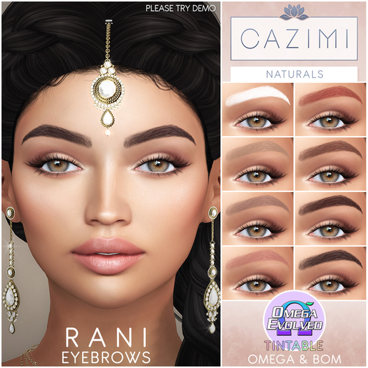 CAZIMI: Rani Brows - Naturals